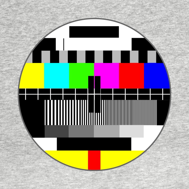 No Signal TV - Vintage Retro Television by The Sarah Gibs